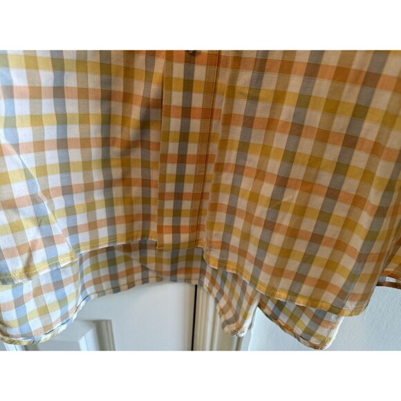 Alan Flusser Shirt Mens 2XL Multicolor Button Up Long Sleeve Front Pocket - Picture 3 of 9